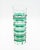 Green Art Deco Style Block Vases from VEB Ilm-Kristall, East Germany, 1960s, Set of 2 For Sale - Image 8 of 18