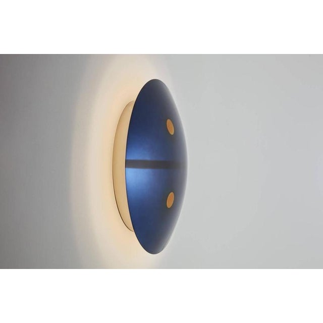 Round Crépuscule 03 Wall Lamp by Jennifer Midoz For Sale - Image 4 of 4