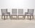 Set of Eight Bernhardt "Linea" Cerused Ash Dining Chairs For Sale - Image 4 of 18