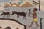 Vintage African Tapestry With Tribal Village, Wildlife and Hunting Scene For Sale - Image 11 of 15