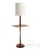Laurel Lamp Company Laurel Lamp Manufacturing Company Mid Century Teak Table Shelf Floor Lamp Unmarked For Sale - Image 4 of 15