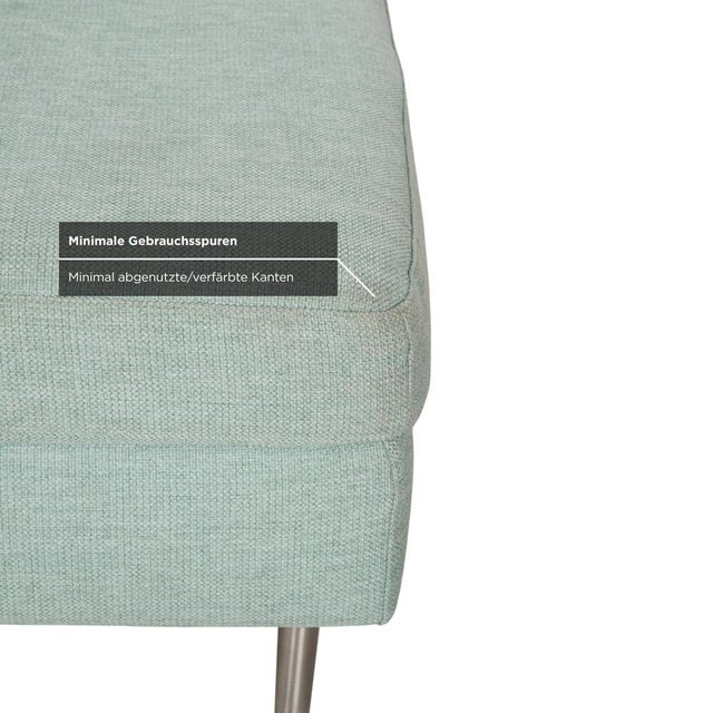 Scandinavian Fabric Three-Seater Sofa with Ottoman from Bolia, Set of 2 For Sale - Image 9 of 18