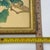 Vintage Original Hibiscus Bird Paintings Diptych Chinoiserie Gilt Frames For Sale - Image 12 of 12
