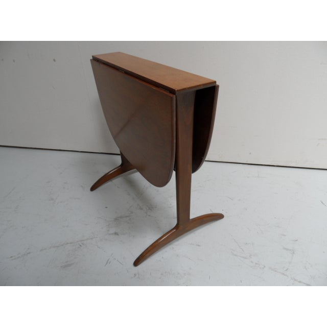Mid-Century Drop-Ear Side Table, 1950s For Sale - Image 4 of 11
