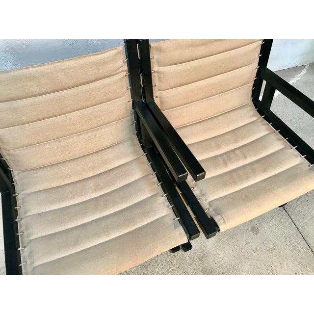 Rope Skid-Base Armchairs from Casala, Set of 2 For Sale - Image 14 of 18