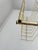 Brass Mid 20th Century Hollywood Regency Faux Bamboo Brass Breakfast in Bed Lap Tray For Sale - Image 8 of 12