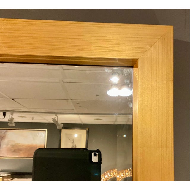 Global Views Global Views Modern Gold Finished Beaumont Square Wall Mirror For Sale - Image 4 of 4