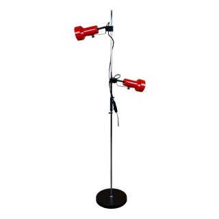 Space Age Floor Lamp in Metal, 1960s For Sale