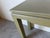 Vintage 1970s Organic Modern Harrison Van Horn Style Lacquered Grasscloth Console Table For Sale In Miami - Image 6 of 12
