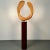 Modern Boomerang Wooden Sculpture on Steel Pedestal by David Hymes, Contemporary For Sale - Image 4 of 12