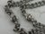 Gemstone Vintage Givenchy Crystal Station Necklace in Silver Tone With Rhinestones For Sale - Image 7 of 9
