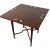 Wood Vintage Baker Folding Game & Side Table For Sale - Image 7 of 12
