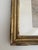Antique French Child’s Sketch in Gilt Frame For Sale - Image 9 of 10