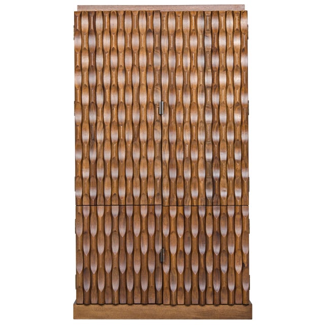 Mid-Century Modern NOIR Alameda Hutch, Dark Walnut For Sale - Image 3 of 3