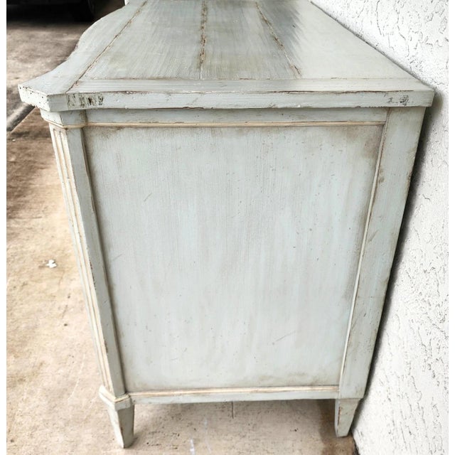 Wood Century Furniture Chest of Drawers French Country Distressed For Sale - Image 7 of 18