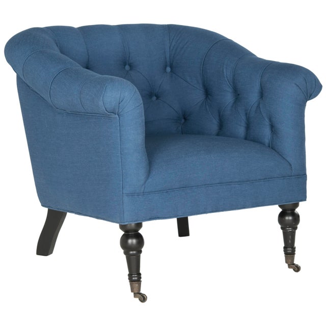 Gracious and inviting, the traditionally-styled club chair is equally good-looking in transitional rooms. The texture of...