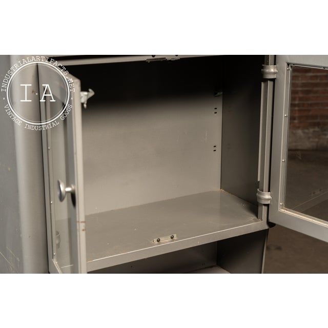 Vintage Steel Bel Geddes Dental Cabinet by Hamilton For Sale - Image 10 of 10