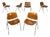 Italian Modern Wood DSC Chairs by Giancarlo Piretti for Castelli, 1970s, Set of 6 For Sale