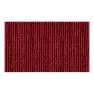 Schumacher Wide Faille Tape in Berry For Sale