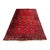 Vintage Afghan Ersari Turkmen Bokhara Rug, Abrash Red - 7'2" X 4'8" For Sale