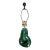 Vintage Sculptural Green Glazed Ceramic Lamp, Royal Haeger Style, Rewired For Sale
