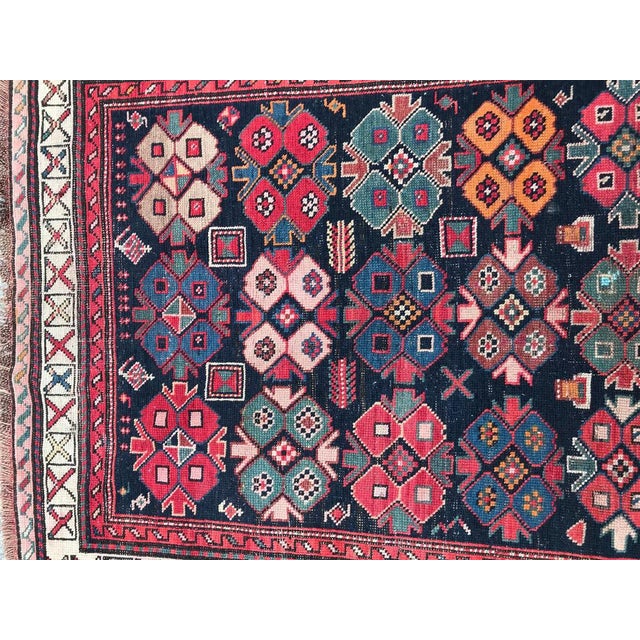 Antique Caucasian Karabagh Runner Rug, 1890s For Sale - Image 5 of 18