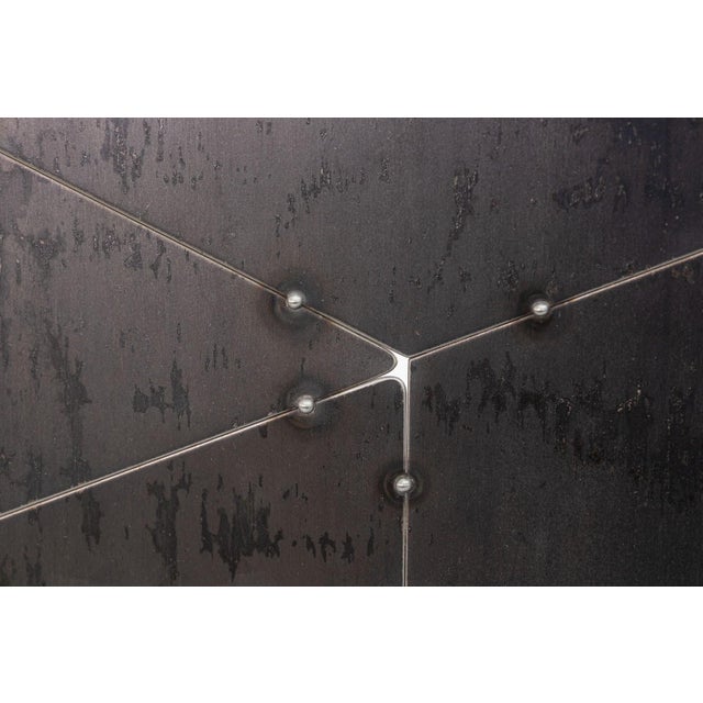 2010s Adam Shirley - Metal Wall Contemporary Sculpture by Detroit Artist For Sale - Image 5 of 6