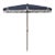 Outdoor Estonia 6.5 ft Fringe Umbrella - Navy For Sale