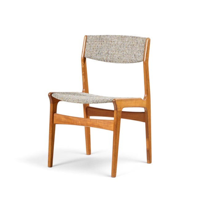 Erik Buch for Anderstrup Møbelfabrik Mid Century Danish Teak Dining Chairs - Set of 6 For Sale In Chicago - Image 6 of 11