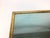 Glass Antique Lemon Gold Frame Mirror 16” by 21” For Sale - Image 7 of 9