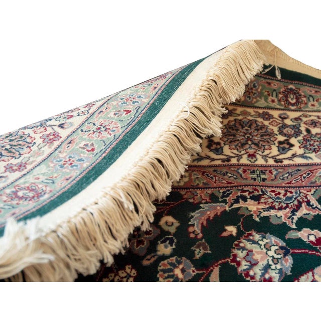 Traditional Mansour Fine Handwoven Tabriz Rug - 6' X 9' For Sale - Image 3 of 4