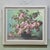 Antique Hand-Painted Still Life Oil on Canvas, Cherry Blossoms by E. Devos in Original Frame For Sale - Image 4 of 14