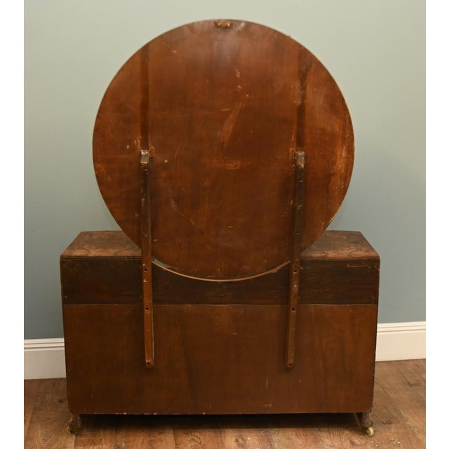 Art Deco Dressing Table in Burr Walnut, 1930 For Sale - Image 15 of 16