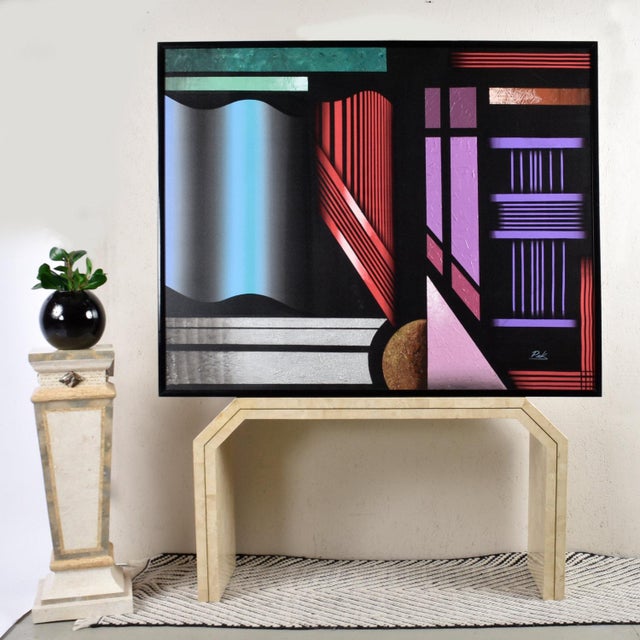 アート・デザイン・音楽 From Matt Black to Memphis MEMPHIS Milano Geometric Art, Geometric Print, 80's Style