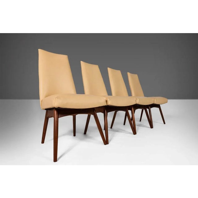 Adrian Pearsall Model 1613-C Dining Chairs for Craft Associates, circa 1960s - Set of 4 For Sale - Image 10 of 10