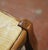 Late 20th Century Pair of French Louis XV Style Beech Stools With Rush Seats From Normandy For Sale - Image 5 of 7