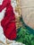 Needlepoint Vintage Stocking Ornament For Sale - Image 4 of 4