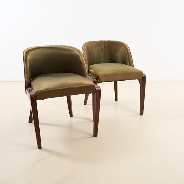 Set of Art Deco Chairs For Sale - Image 9 of 9
