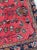 Antique Lamb Wool Artistic Botanical Mat Rug 1.11 x 2.2 For Sale In Milwaukee - Image 6 of 9