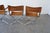 1970s Set of 4 Alessandro Albrizzi Chrome & Cognac Suede Director Chairs For Sale - Image 12 of 17