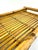 Rustic Vintage Mid Century Woven Bamboo Tray With Rustic Character For Sale - Image 3 of 13