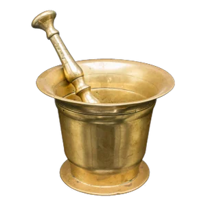 1850's Antique Chemist's Mortar & Pestle