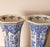 Late 19th Century Antique Pair of Delft Blue & White Trumpet Vases For Sale - Image 5 of 12