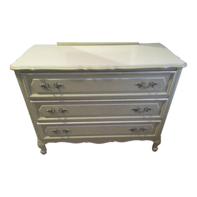 Lowboy Dresser (3Drawer) Vintage 1960s Henry Link French Provincial