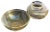 Small Bowls in Murano Glass with Gold from Arte Vetraria Muranese, Set of 2 For Sale