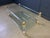 Vintage Acrylic and Brass Coffee Table, 1970s For Sale - Image 3 of 11