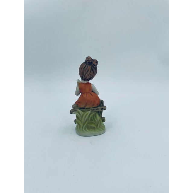 Vintage Porcelain Collectible Figurine, 1975 For Sale - Image 3 of 9