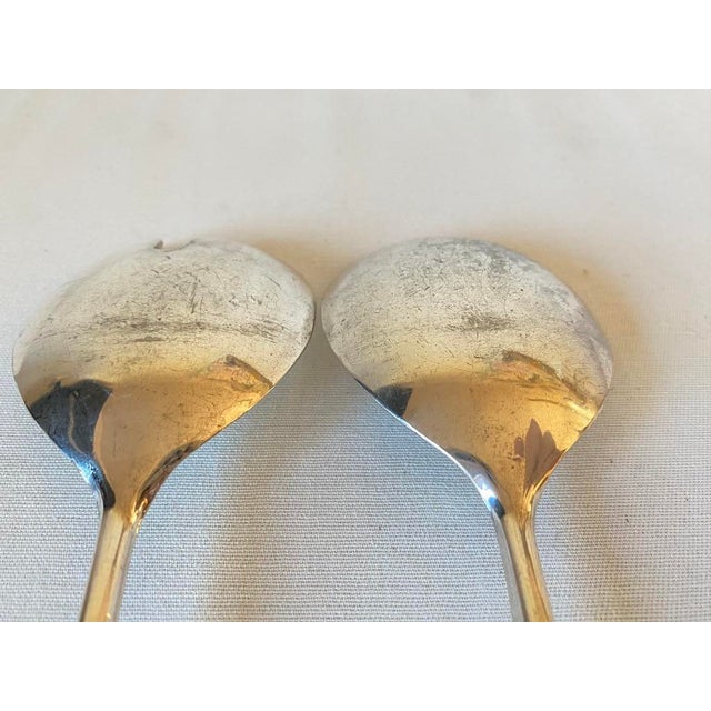 Mid 20th Century Italian Salad Serving Utensils- a Pair For Sale In Portland, OR - Image 6 of 7