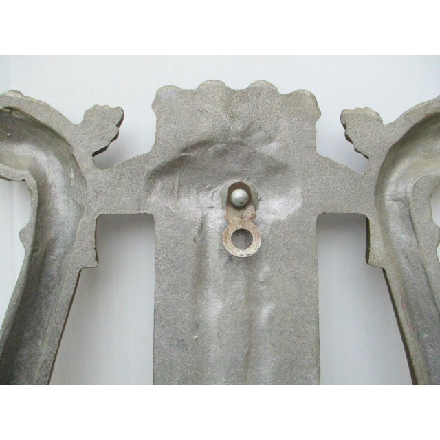 1950s Cast Aluminum Music Lyres Vintage A Pair of 2 Chairish