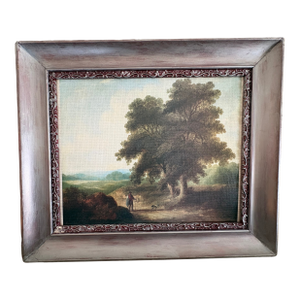 1980s Irish Countryside Framed Wall Art-Homeward Bound, an Irish Landscape Reproduction Print on Canvas
